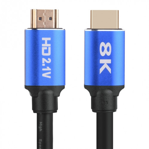 HD08 8K Ultra Clear HDMI 2.1 TV Câble HDMI pour décodeur de projection pour ordinateur, longueur du câble: 2 m SH5504573-08