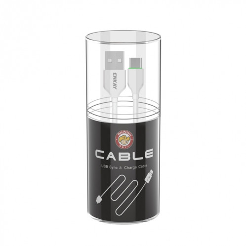 Câble de chargement rapide Hat-Prince ENKAY ENK-CB106 USB vers Type-C, longueur: 1 m SE43411576-07