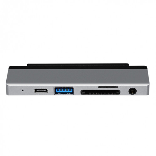 6 en 1 Type-C à HDMI / PD / USB3.0 / Audio / SD & TF Convertisseur de hub pour iPad Pro SH4580833-07