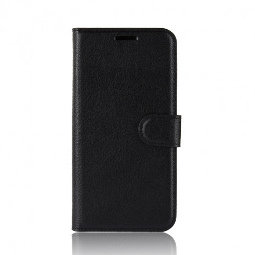 Portefeuille en cuir PU avec support en cuir PU Étui mobile pour iPhone 11 Pro Max (Noir) SH101A1445-08