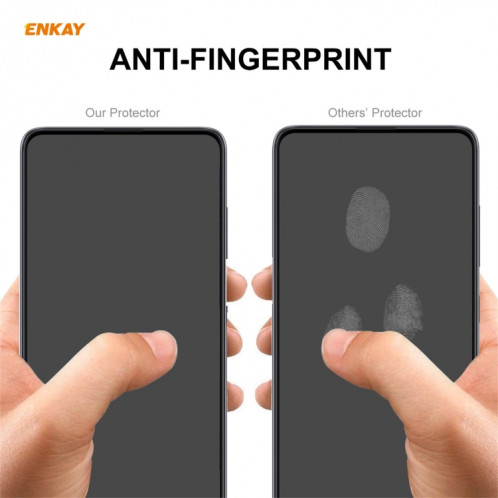 Pour Motorola Moto G10 / G20 / G30 5 pcs Enkay Hat-Prince Colle complète 0.26mm 9H 2.5D Verre trempé Film de couverture complète SE26011011-010