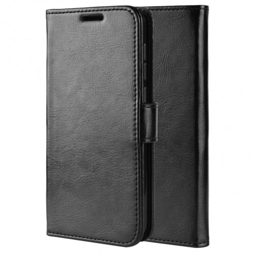 Étui à rabat horizontal en cuir à rabat horizontal R64 Texture pour iPhone 11 Pro Max, avec support et emplacements pour cartes et porte-monnaie (Marron) SH501D790-09