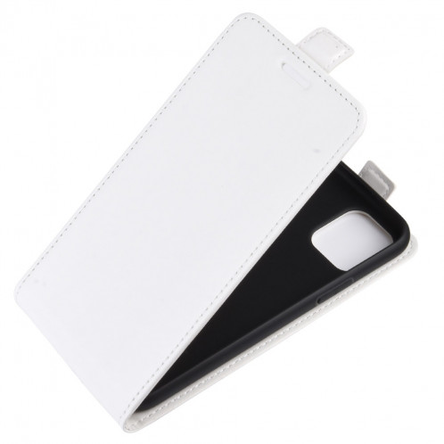 Étui de protection en cuir à rabat vertical Crazy Horse pour iPhone 11 Pro Max (blanc) SH701B70-07