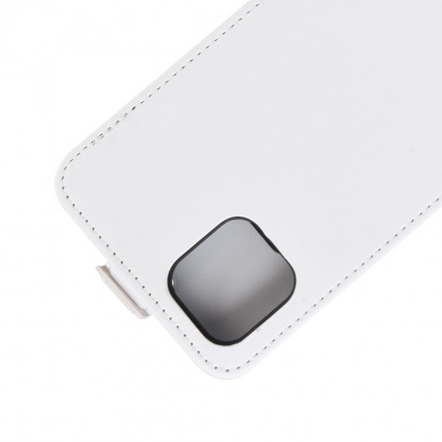 Étui de protection en cuir à rabat vertical Crazy Horse pour iPhone 11 Pro Max (blanc) SH701B70-07