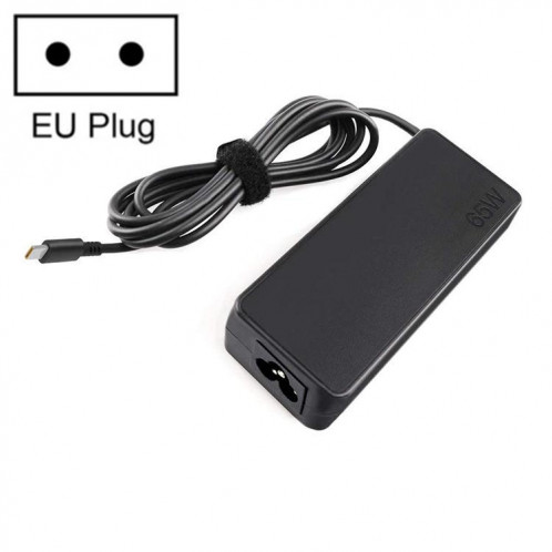 20V 3.25A 65W Adaptateur d'alimentation Chargeur Thunder Type-C Port Câble d'ordinateur portable, Spécification de la prise: Fiche EU SH3704975-04