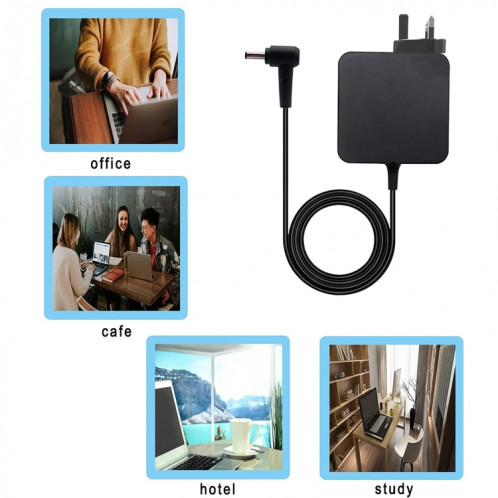 Prise britannique pour chargeur d'ordinateur portable ASUS 19V 1.75A S200 S200EX202E X202 X201E X201 SH39011439-05