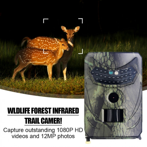 PR100C Caméra pour la chasse Color CMOS CMOS Capteur d'image Moniteur de sécurité infrarouge imperméable à l'exploration de la nature SH51651131-06