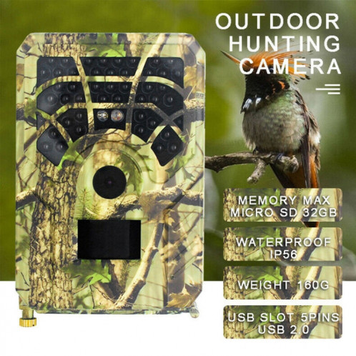 PR300A Caméra de suivi 720P 120 degrés Angle de grande taille Infrarouge Vision Night Vision de la faune Vidéo Vidéo Caméra thermique SH5169162-06