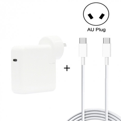Adaptateur secteur portable de l'ordinateur portable 30W USB-C / de type C avec 1,8 m USB-C / Type-C sur le câble de charge USB-C / C / C, Fiche de l'UA SH01021372-07