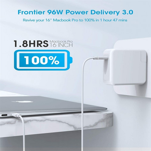 Chargeur portable de l'adaptateur d'alimentation USB-C / C / C / C / C / C / C / C / Câble de charge USB-C / C / C, USB-C / Type-C SH02031148-06