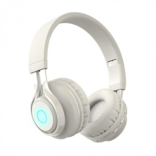 BT06C Mignon Bluetooth sans fil 5.0 casque pour enfants avec microphone LED Light SUPPORT Aux IN (Abricot) SH501B1930-07