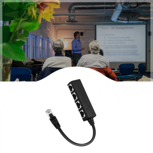 1 homme à 4 femelles LAN ADAPTATEUR ETHERNET ADAPTATEUR ETHERNET STÉDitter SH54291871-06