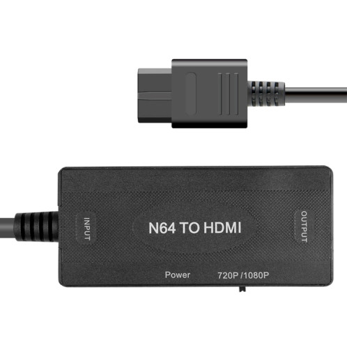 1080p N64 à l'adaptateur de câble vidéo numérique numérique HDMI Convertisseur analogique SH54341993-07