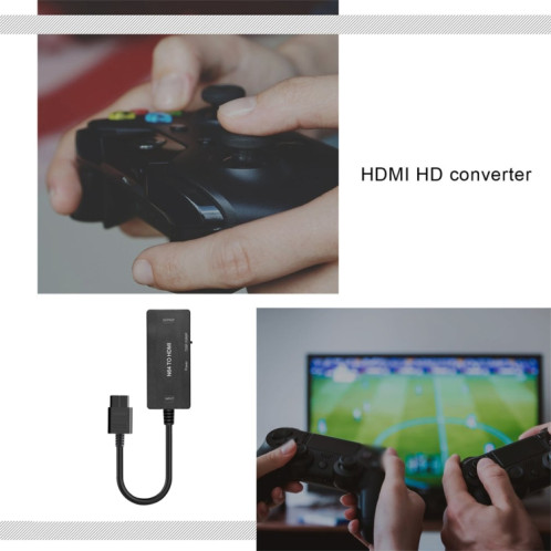 1080p N64 à l'adaptateur de câble vidéo numérique numérique HDMI Convertisseur analogique SH54341993-07