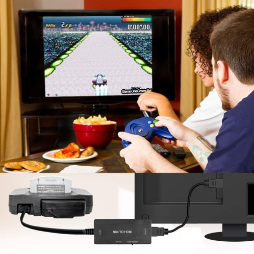 1080p N64 à l'adaptateur de câble vidéo numérique numérique HDMI Convertisseur analogique SH54341993-07