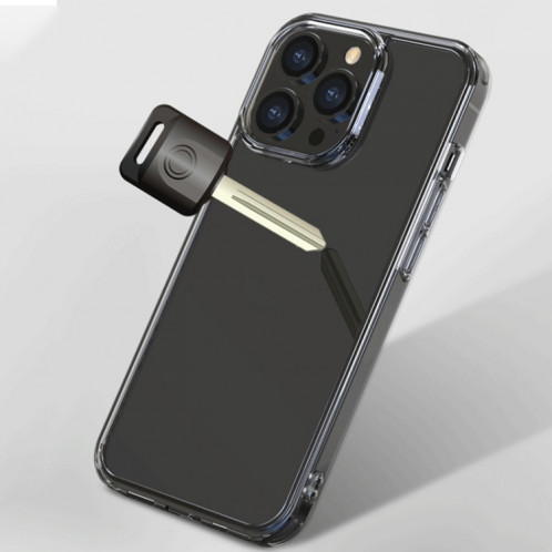 Verre trempé transparent élevé + TPU Case antichoc pour iPhone 13 Pro (Transparent) SH602C1869-08