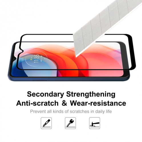 Pour Mottrola Moto G Jouer 2021 Enkay Hat-Prince Colle pleine 0.26mm 9H 2.5D Verre trempé Screen Protector Couverture complète SE7404703-09