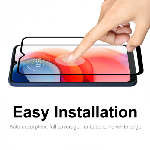 Pour Mottrola Moto G Jouer 2021 2 Pcs Enkay Hat-Prince Glue complète 0.26mm 9H 2.5D Verre trempé Screen Protector Film de couverture complète SE7504560-09