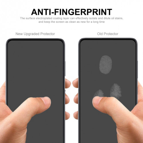 Pour Motorola One 5G Ace 10 pcs Enkay Hat-Prince Colle pleine 0.26mm 9H 2.5D Verre trempé Screen Protector Film de couverture complète SE770311-010