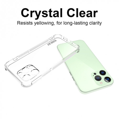Hat-Prince Enkay Clear TPU Soft Soft Boot PROTECTION DROP Protection pour iPhone 13 Pro SE94031851-06