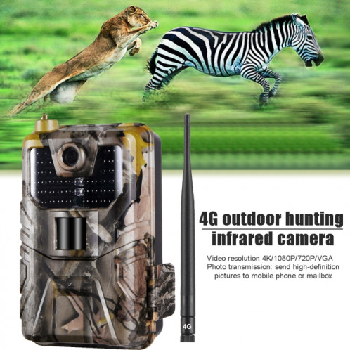 HC-900 Pro Nuit sans fil Caméra en direct suivi Cloud Service mobile 4G pour la chasse de la faune SH5638450-08