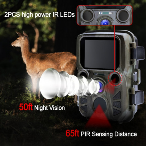 Mini300 Caméra de chasse 12MP HD 1080P Caméra de suivi SH5937253-06