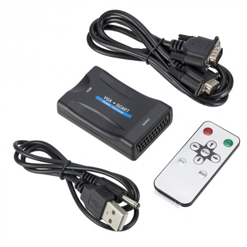 Adaptateur de convertisseur vidéo audio de 1080p VGA SH60801956-06