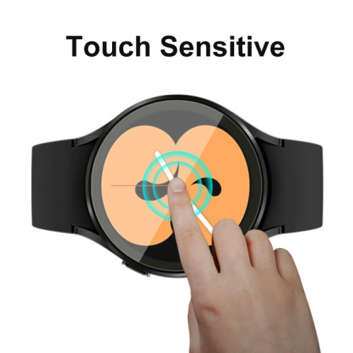 2 PCS For Samsung Galaxy Watch4 40mm ENKAY Hat-Prince Full Screen Coverage Without Warping Edge TPU Soft Film SE22021406-06