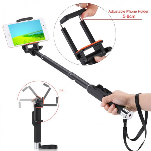 YT-888 Selfie Selfie rotation avec Bluetooth pour smartphone SH6753629-06