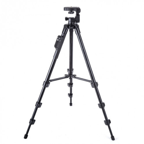 YUNTENG VCT-5218 Support de trépied en aluminium avec télécommande Bluetooth et pince à tête et téléphone à 3 voies SH6817855-05