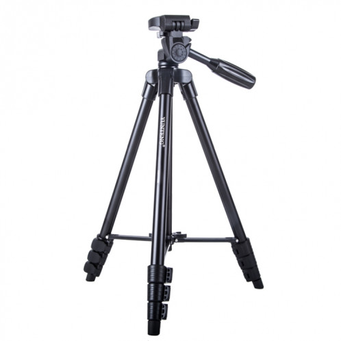 YUNTENTENG VCT-521 Support trépied en alliage d'aluminium avec tête tridimensionnelle de trépied SH6833494-07