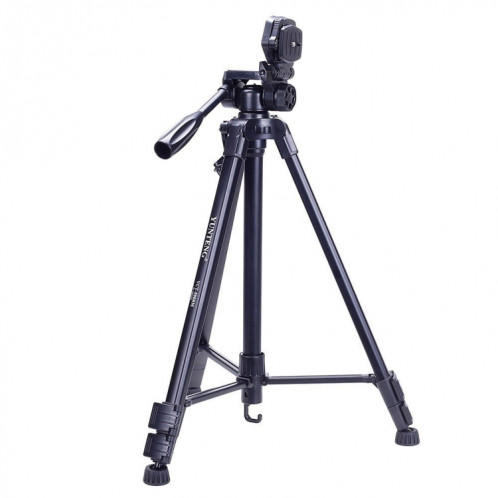 YUNTENTENG VCT-590 Support de trépied en aluminium avec tête de traînée de fluide SH68651022-05