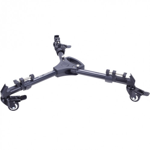 YunTeng 900 aluminium alliage caméra trépied de trépied poulie poulie poulie de poulie, charge 15 kg SH68971213-08