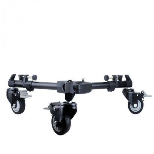 YUNTENG 901 Alliage d'aluminium Caméra Trépied Tripode Poulie de roue de la poulie, charge 30kg SH6899843-08