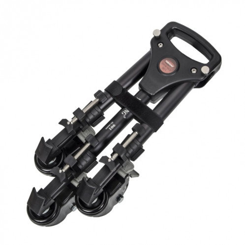 YUNTENG 901 Alliage d'aluminium Caméra Trépied Tripode Poulie de roue de la poulie, charge 30kg SH6899843-08