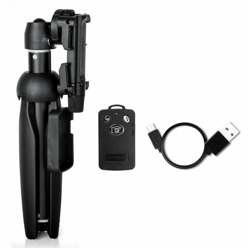 YunTeng YT-9928 3 sur 1 Trépied de poche à portails, monopod selfie Stick, Bluetooth Remote Shutter pour tous les smartphones SH69401516-07