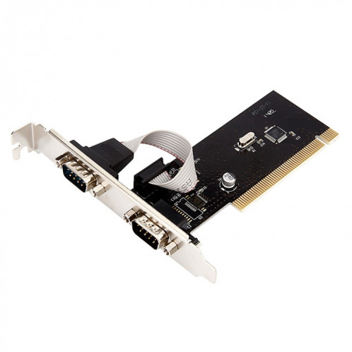 RS232 Port série TX382B 2 PORT PCI à 9 broches Adaptateur de carte Riser avec numéro de suivi SH695063-05