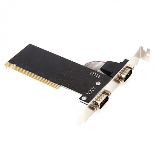 RS232 Port série TX382B 2 PORT PCI à 9 broches Adaptateur de carte Riser avec numéro de suivi SH695063-05