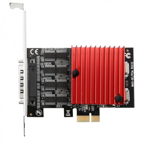 PCIe to DB9 RS232 Convertisseur de carte de jonction PCI-E Express EXPRESS SH69511590-06