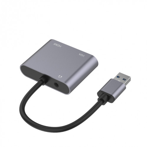 3 en 1 carte USB à HDMI / VGA / HUB audio SH72271398-05