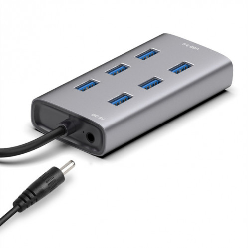 Hub de station d'accueil en boîtier en métal multiport avec 7 ports USB 3.0 SH72771807-05