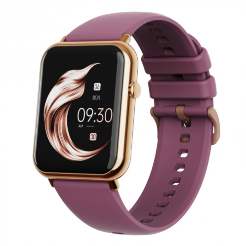 Q19 PRO IP67 SmartWatch Smartwatch 1,69 pouce (Gold + Bourgogne) SH801C570-09