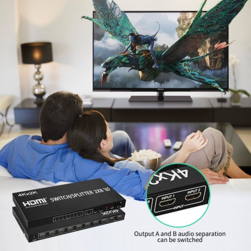 Interrupteur vidéo HDMI 2-in-8 Full HD 4K x 2K SH74741695-07