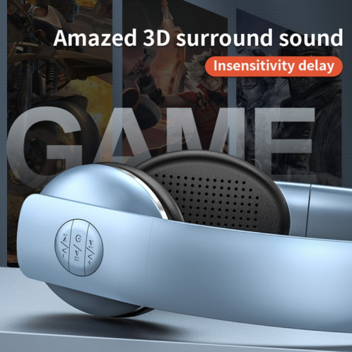 Casque HIFI Bluetooth sans fil A50 Bass avec micro (noir) SH401A1473-08