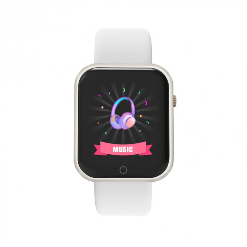 D20L 1.3 pouces IP67 Water Smart Watch Smart Watch (Blanc) SH001C416-08