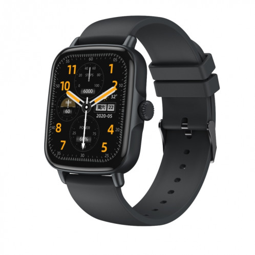 AW18 1.69Inch Smart Watch Smart Watch, Support Appel Bluetooth / Surveillance de la fréquence cardiaque (Noir) SH601A1070-08