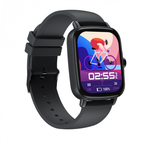 AW18 1.69Inch Smart Watch Smart Watch, Support Appel Bluetooth / Surveillance de la fréquence cardiaque (Noir) SH601A1070-08