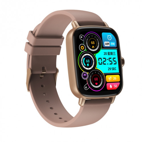 AW18 1.69Inch Color Smart Watch Smart Watch, Support Appel Bluetooth / Surveillance de la fréquence cardiaque (Café) SH601D397-08