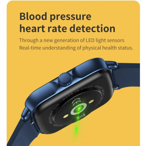 AW18 1.69inch Smart Watch Smart Smart, Support Appel Bluetooth / Surveillance de la fréquence cardiaque (Blanc) SH601B955-08