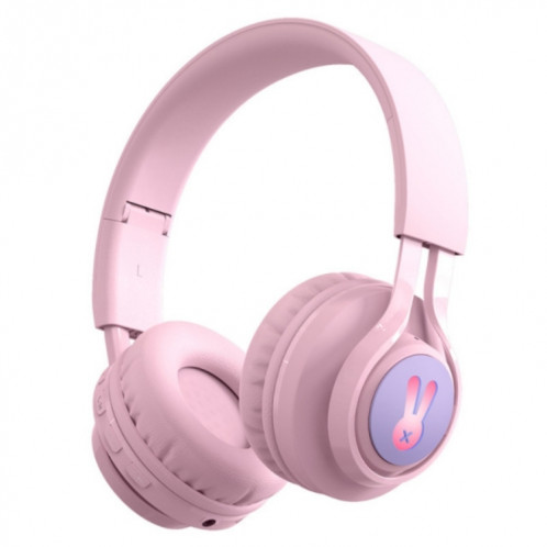 Casque bluetooth sans fil mignon de BT06C + enfin avec microphone et lumière LED (rose) SH101B1333-08